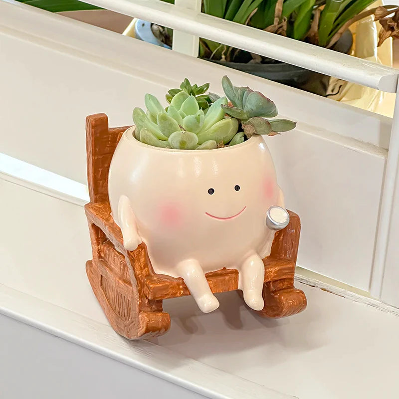 Charming Swing Succulent Planter